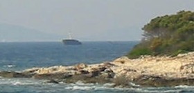 Veli Rat - relitto nel mare